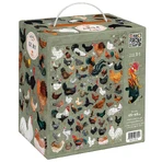CzuCzu Puzzlove Pollos, puzzle familiar, 1000 piezas