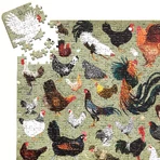 CzuCzu Puzzlove Pollos, puzzle familiar, 1000 piezas