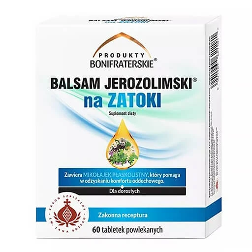 Bonifrater Produkte Jerusalem-Balsam für die Nasennebenhöhlen, 60 Filmtabletten