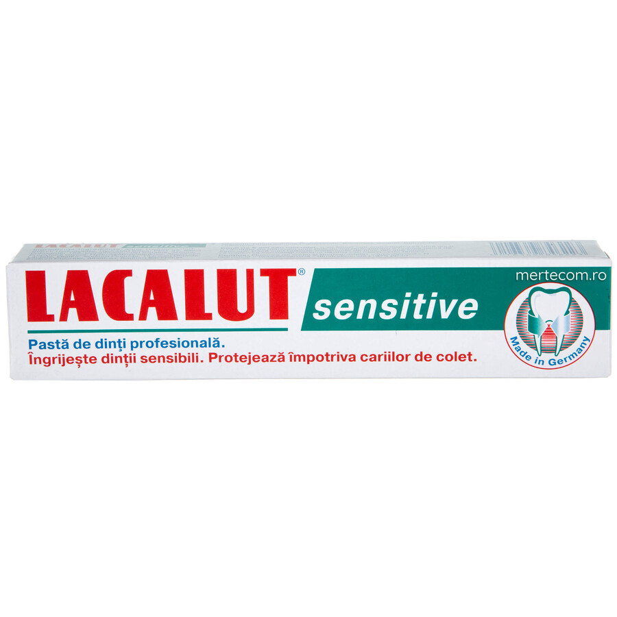 Zahnpasta Sensitiv, 75 ml, Lacalut