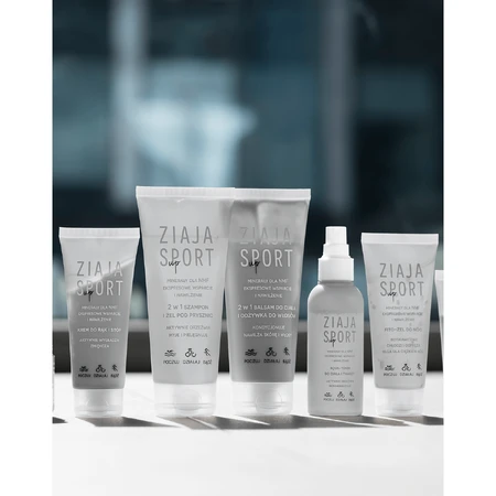 Ziaja Sport Up, nährende Körperlotion und Haarspülung 2in1, 200 ml