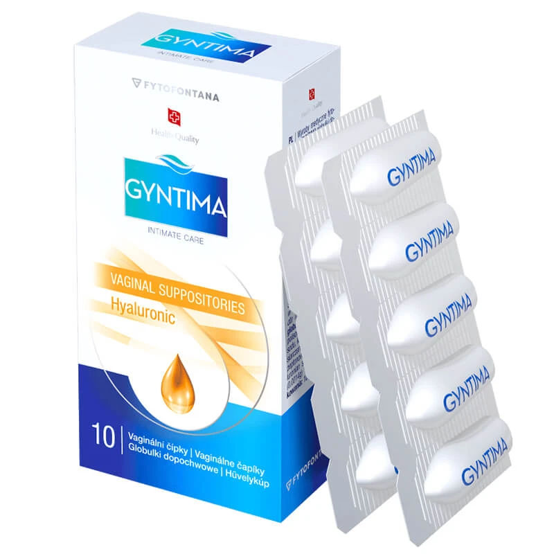 Fytofontana Gyntima Hyaluronsäure, Vaginalkügelchen, 10 Einheiten