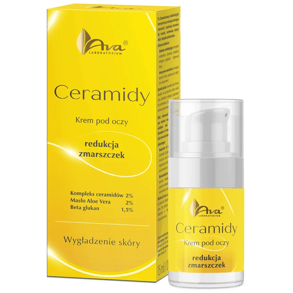 Ava Ceramides, faltenreduzierende Augencreme, 15 ml