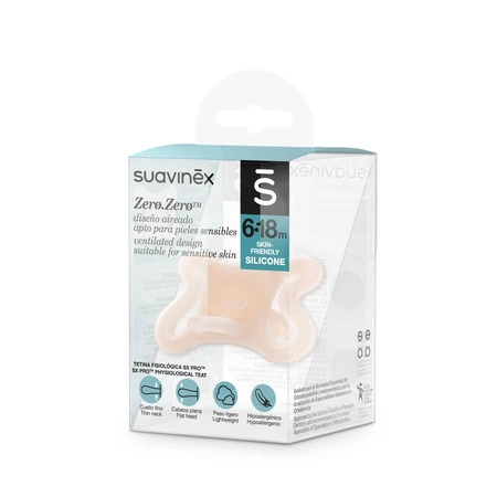 Chupete fisiológico SX Pro Zero Zero, 6 - 18 meses, 1 pieza, Suavinex