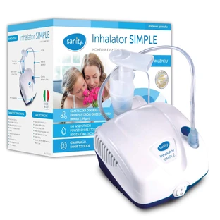 Sanity Simple, un inhalator cu piston pentru copii și adulți