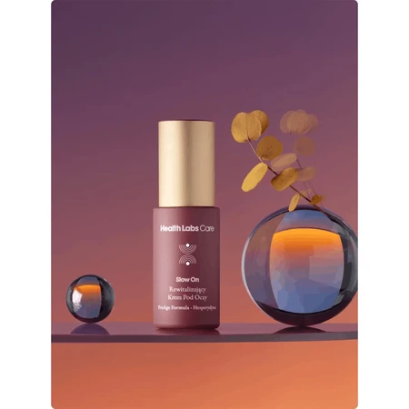 Health Labs Slow On, revitalisierende Augencreme, 15 ml