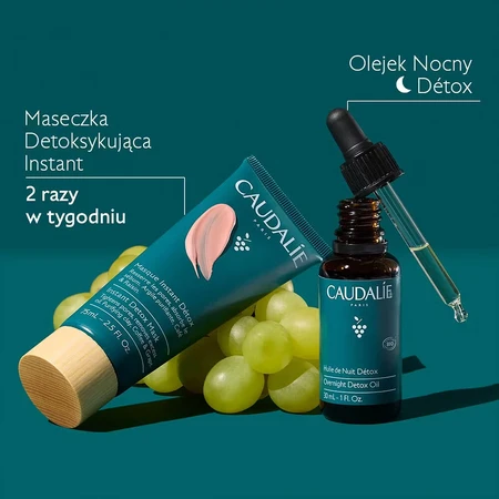 Caudalie Vinoclean, detox nachtolie, 30 ml