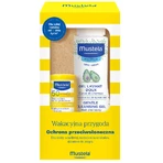 Mustela Sun Holiday Adventure Set, Sonnenschutzstift, LSF 50, 9 ml + sanftes Reinigungsgel für Körper und Haare, 100 ml