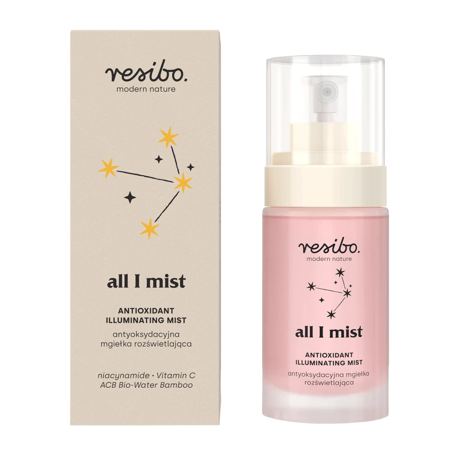 Resibo All I Mist, nebbia antiossidante illuminante, 30 ml