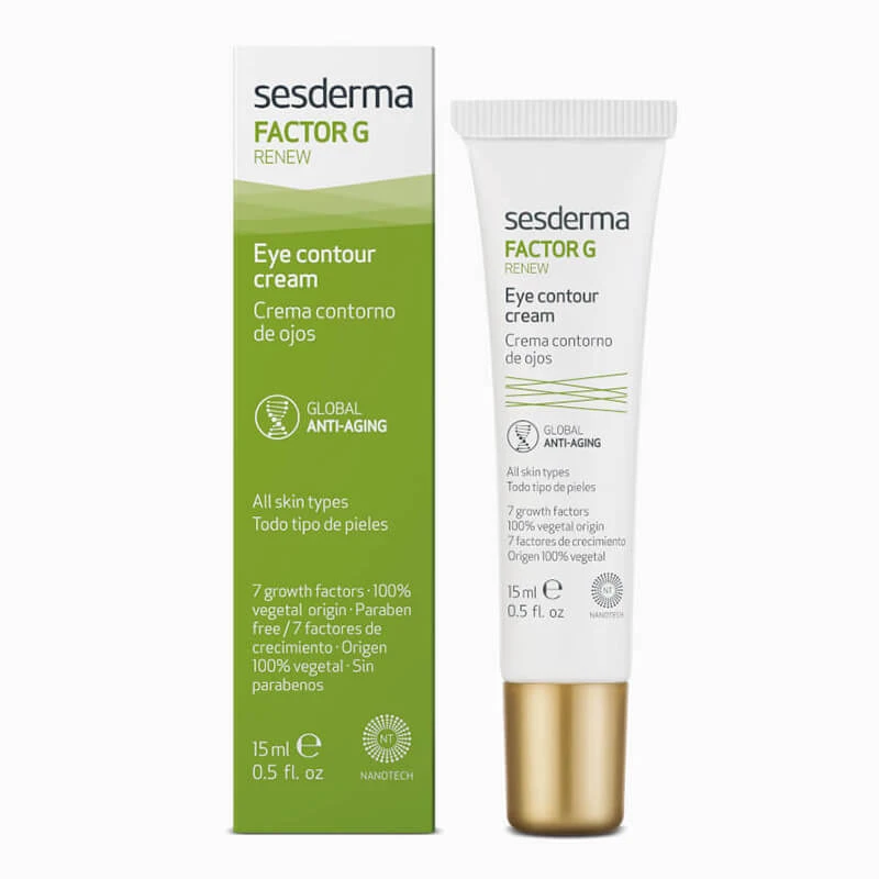 Sesderma Factor G Renew, Creme zur Verbesserung der Augenkontur, 15 ml