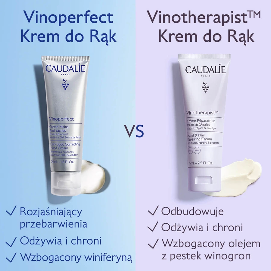 Caudalie Vinoperfect, anti-pigmentatie handcrème, 50 ml