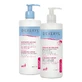 Set Dexeryl, latte nutriente per il corpo, 500 ml + crema detergente doccia per neonati, bambini e adulti, pelle molto secca e atopica, 500 ml