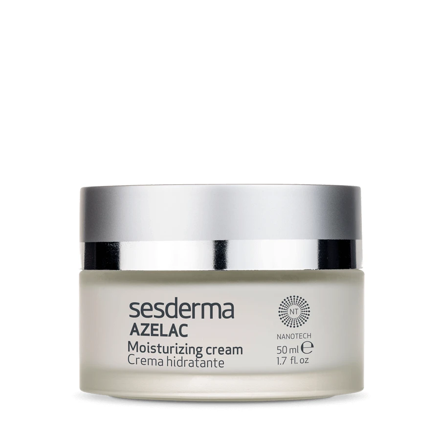 Kit Sesderma Azelac, feuchtigkeitsspendende Creme, 50 ml + C-Vit, liposomales Gesichtsserum, 30 ml