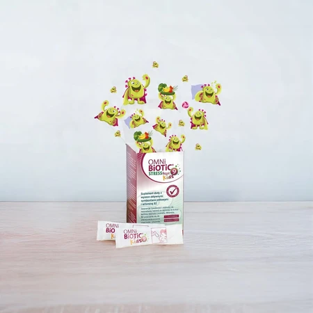 OmniBiotic Stress Repair 9 Kids, de la 3 ani, 28 pliculețe