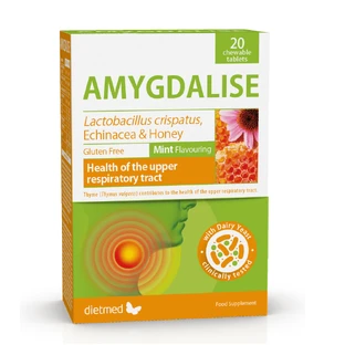Amygdalise, 20 comprimate masticabile, Dietmed