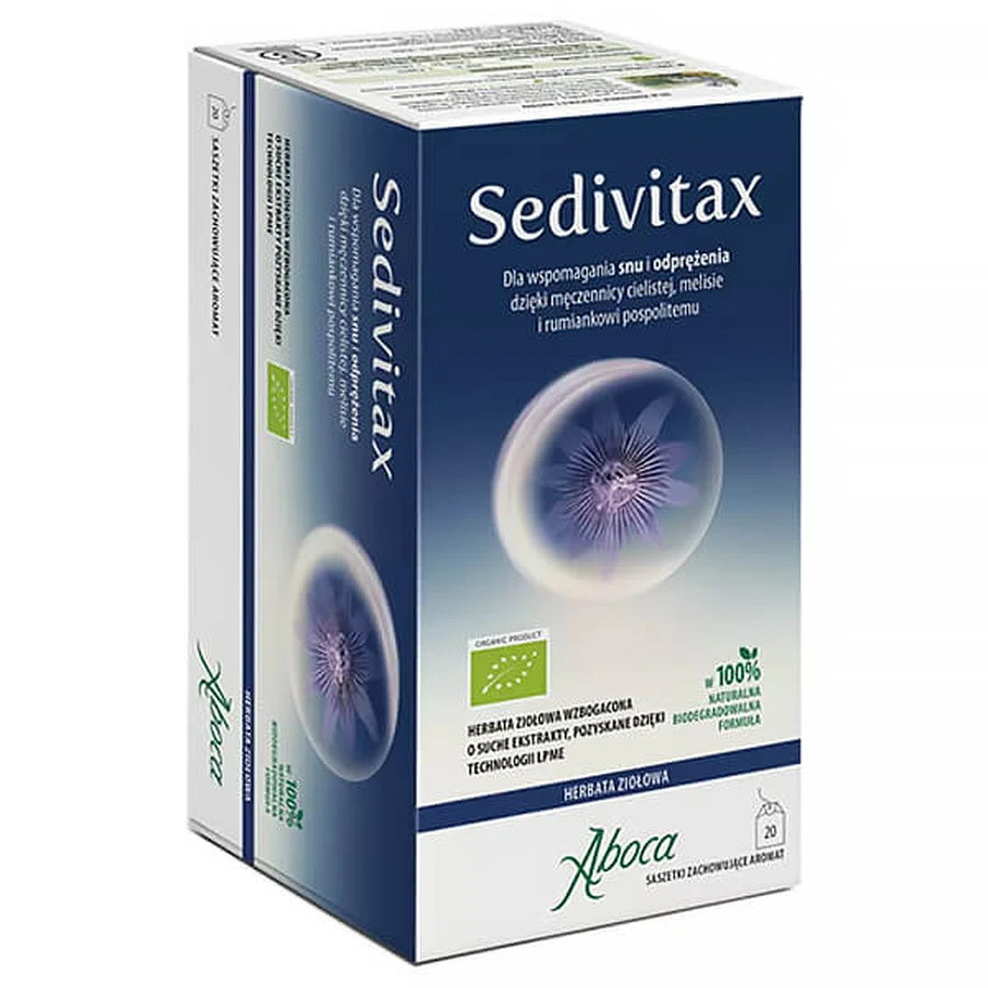 Sedivitax, Kräutertee, 20 Portionsbeutel