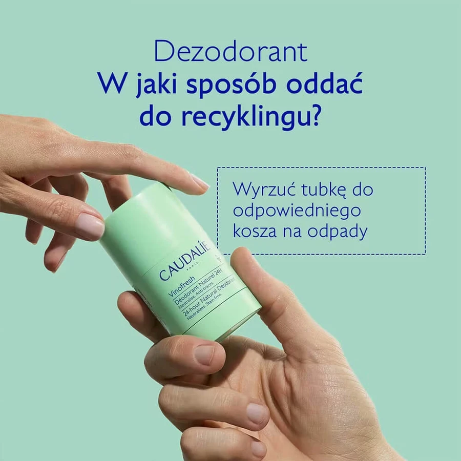 Caudalie Vinofresh, natürliches Deodorant, 50 g
