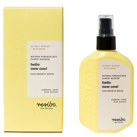 Resibo Glossom Set, Haarölmaske, 100 ml + Haarwachstum stimulierende Haarkur, 90 ml + regenerierende Haarspülung, 100 ml gratis