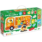 CzuCzu Moto Puzzle Garbage truck, puzzle for children, 2-3 years, 26 elements