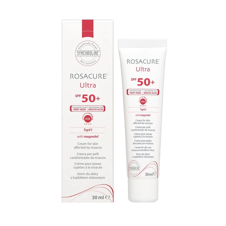 Synchroline Rosacure Ultra, crème pour le visage avec protection SPF 50+, 30 ml