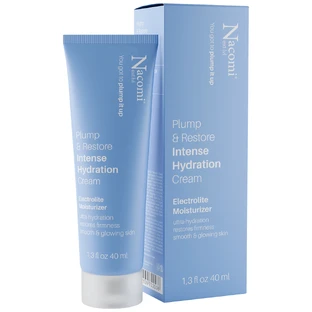 Nacomi Next Level, intensiv feuchtigkeitsspendende Creme mit Elektrolyten, 40 ml