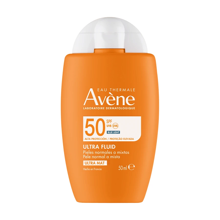 Avène Sun set, haute protection solaire, spray, SPF 30, 200 ml + écran solaire invisible pour le visage, peau sensible, SPF 50+, 50 ml + sac de plage gratuit