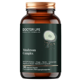 Complex de ciuperci Doctor Life, 100 capsule