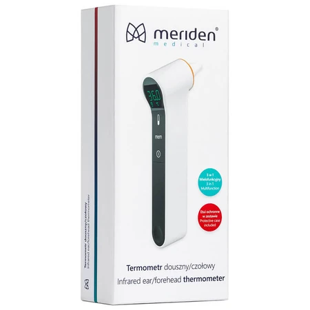 Meriden TM-19, berührungsloses Infrarot-Thermometer für Stirn und Ohr