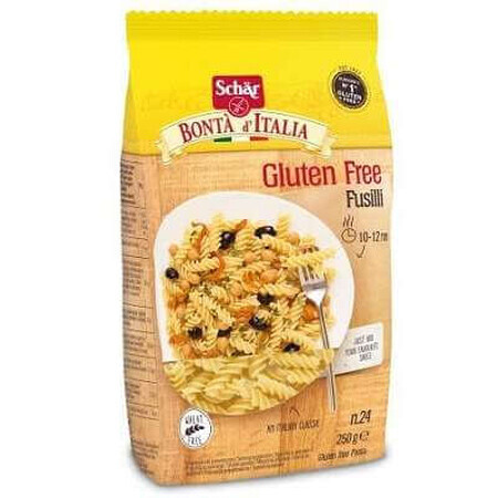 Paste fără gluten, Fusilli, 250g, Dr. Schar