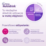 Set Nutridrink, preparat nutritiv, aromă de vanilie, 8 x 125 ml + caiet de rețete gratuit