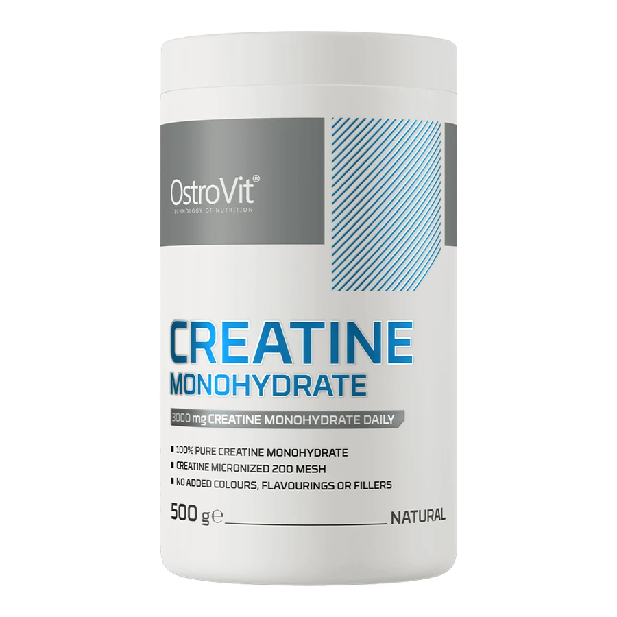 OstroVit Kreatin-Monohydrat, natürliches Aroma, 500 g