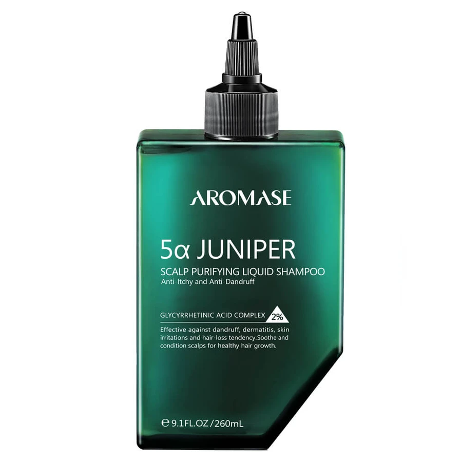 Aromase 5a Juniper Scalp Purifying, hoofdhuid reinigende shampoo, 260 ml VERLOREN VERPAKKING
