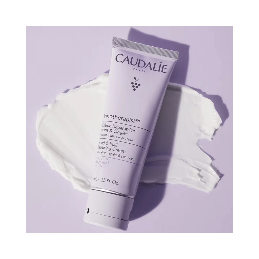 Caudalie Vinotherapist, cremă regenerantă pentru mâini și unghii, 75 ml
