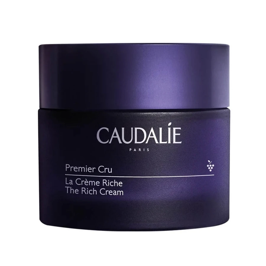 Caudalie Premier Cru, crème de texture riche pour le visage, 50 ml