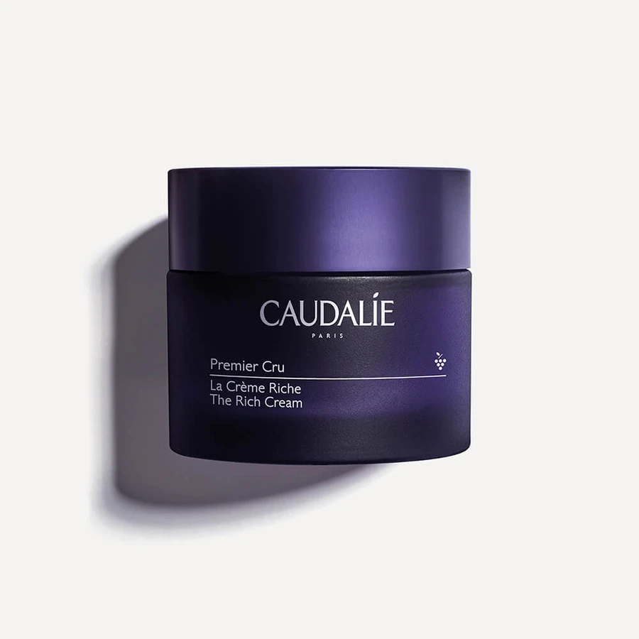 Caudalie Premier Cru, crème de texture riche pour le visage, 50 ml
