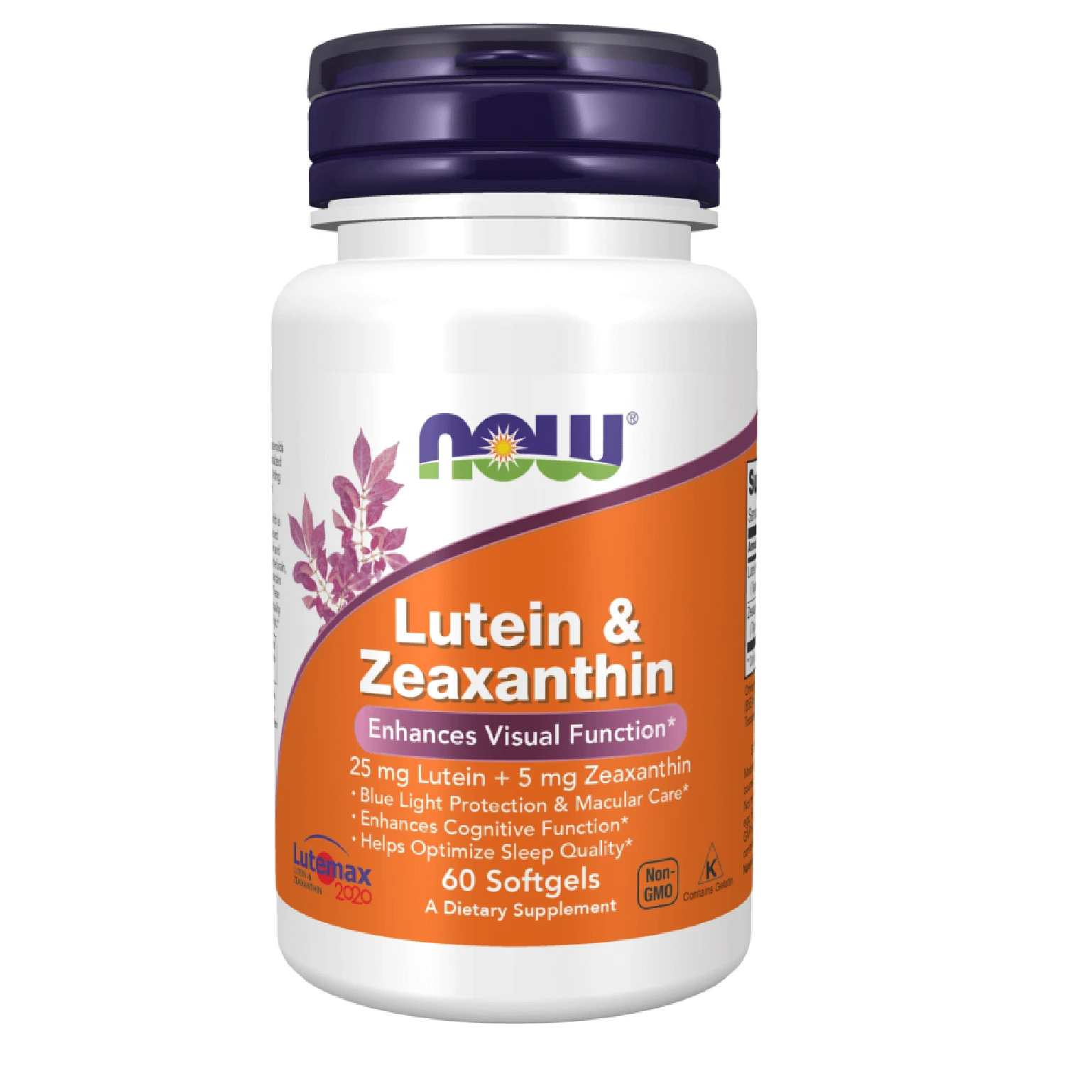 Now Foods Lutein & Zeaxanthin, Lutein und Zeaxanthin, 60 Kapseln