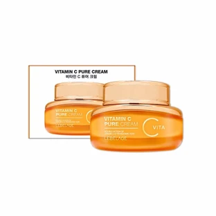 Gezichtscrème met vitamine C en tranexaminezuur, 55 ml, Lebelage