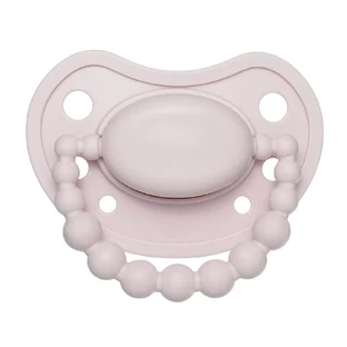 Luu Kids, pacifier, positioning, silicone, Blueberry Shake, 0-3 months, 1 piece