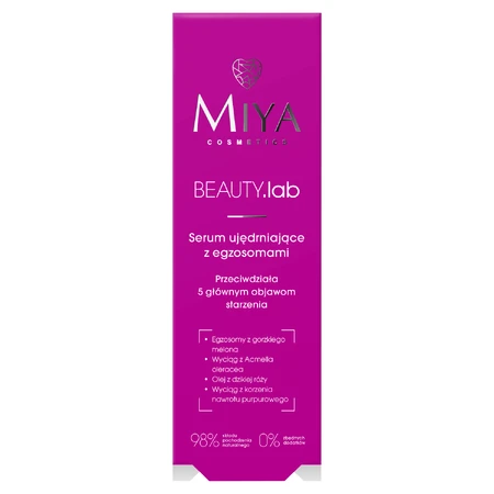 Miya BEAUTY.lab, straffendes Serum mit Exosomen, 30 ml