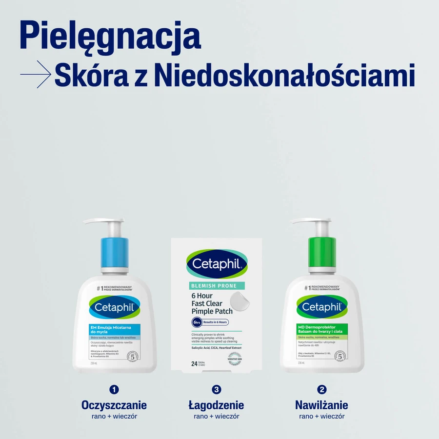 Cetaphil Blemish Prone, Ekzem-Patch, 24 Stück