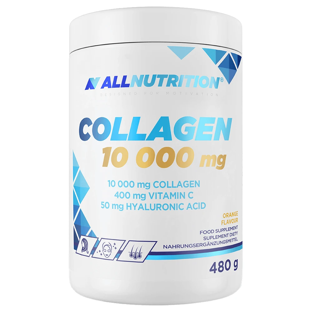 Allnutrition Kollagen 10000 mg, Orangengeschmack, 480 g