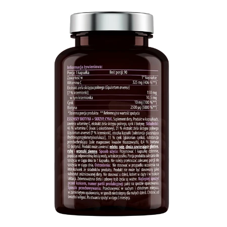 Essensey Biotine, Prêle, Zinc, 90 gélules