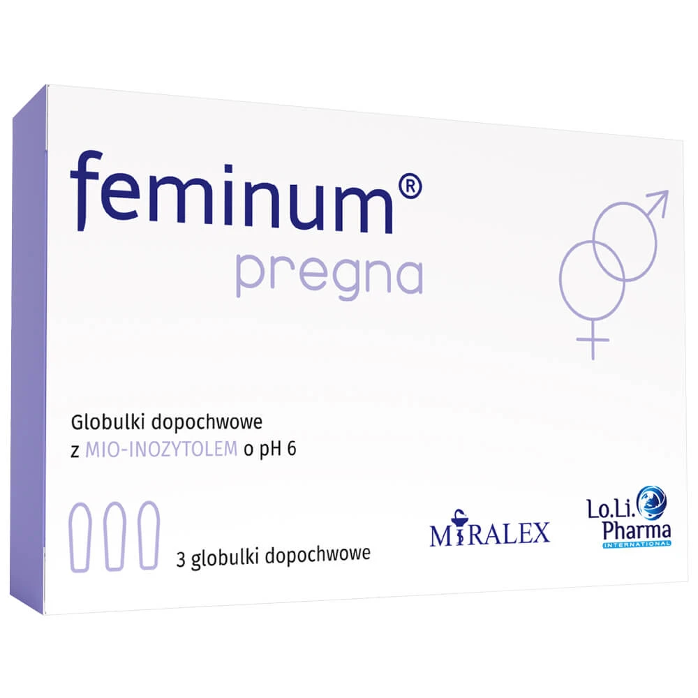 Feminum Pregna, Vaginalkügelchen, 3 Einheiten
