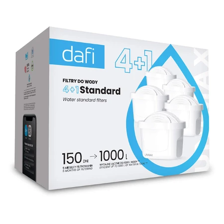 Dafi Unimax, filtru pentru ulcior, 5 bucăți