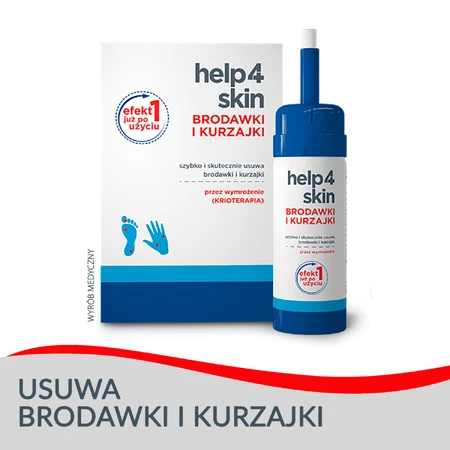 Help4Skin Verrues et verrues, aérosol, 50 ml