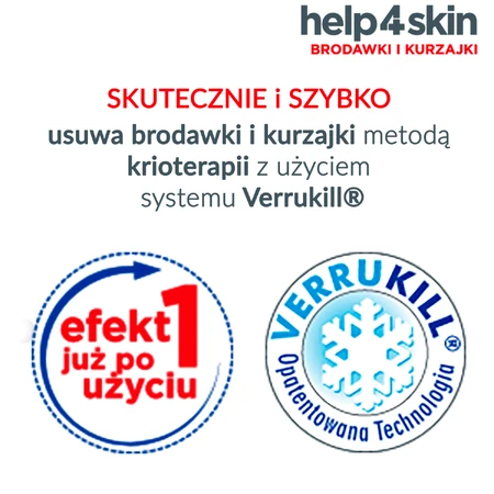 Help4Skin Verrues et verrues, aérosol, 50 ml
