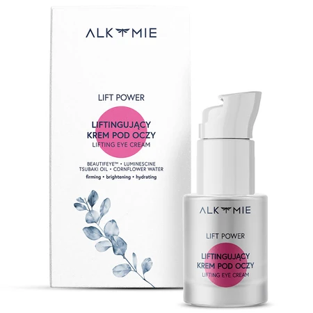Alkmie Lift Power, cremă de ochi cu efect de lifting, 15 ml