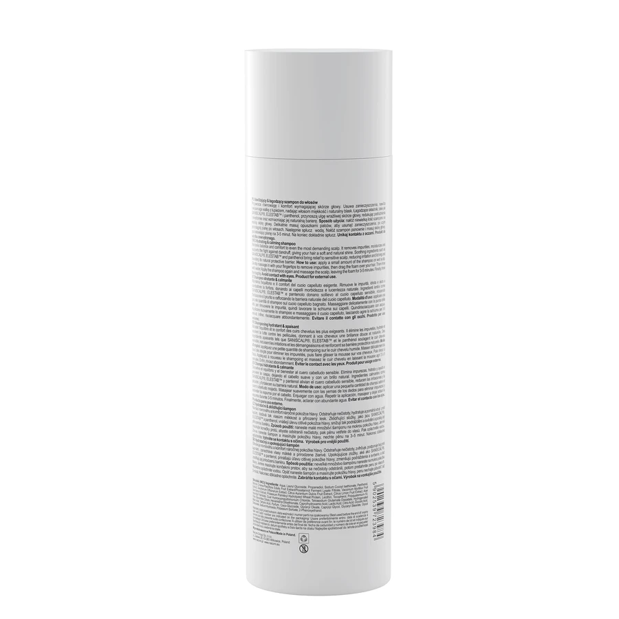 Nacomi Next Level Dermo, șampon hidratant și calmant, 250 ml