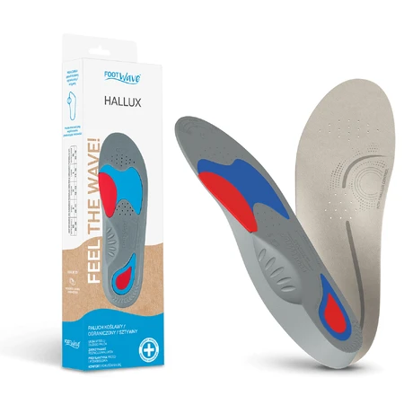 FootWave Hallux, dynamische steunzool, Small, 39-41, 1 paar