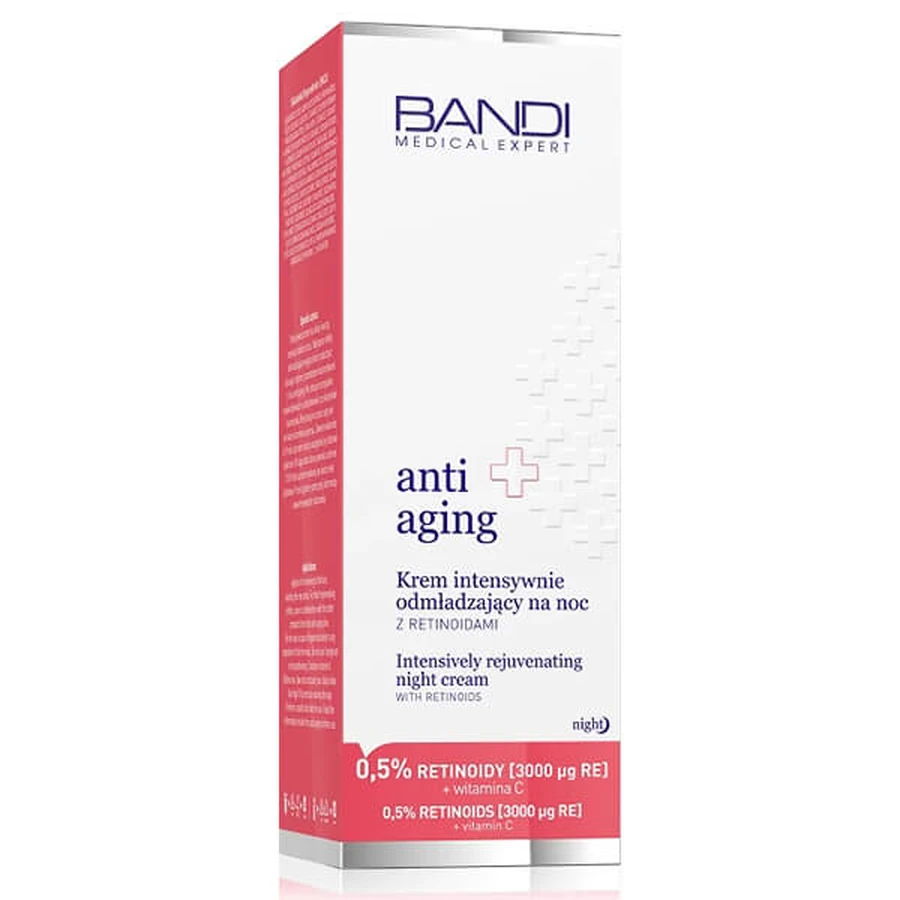 Medical Expert Anti-Aging, cremă de noapte pentru întinerire intensivă cu retinoizi, 50 ml